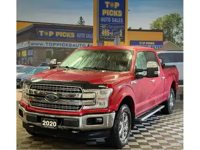 Lariat, Rapid Red Metallic, Crew Cab, 502A Package, 3.5 Liter V6 EcoBoost, FX4 Package, Premium Leat...