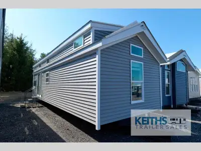 4 Season unit, with upright furnace. Price inlcludes AC unit. Setup and delivery costs are extra.