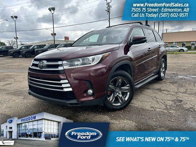 2017 Toyota Highlander Limited in Cars & Trucks in Edmonton