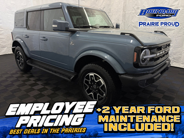 2025 Ford Bronco OUTERBANKS | HARD TOP | ADAPTIVE CRUISE in Cars & Trucks in Lloydminster - Image 2