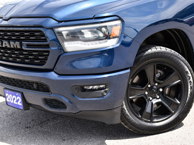 2022 Ram 1500 Sport Crew Cab 4x4 ~Nav ~Heated Leather ~Camera in Cars & Trucks in Barrie - Image 2