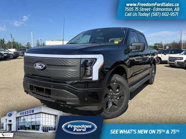 2025 Ford F-150 Lightning Flash | 312A | 4X4 | SuperCrew 145 in Cars & Trucks in Edmonton