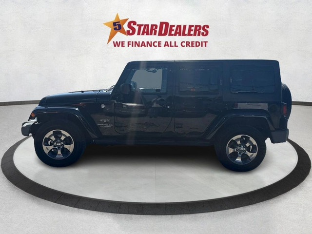 2016 Jeep WRANGLER UNLIMITED Sahara CLEAN MUSE SEE WE FINANCE AL in Cars & Trucks in London - Image 4