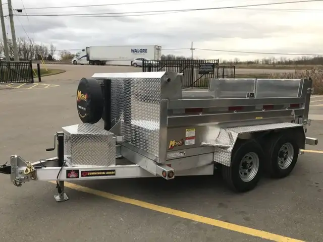 2025 Miska 10K All-Aluminum Dump Trailer in Cargo & Utility Trailers in Oshawa / Durham Region - Image 8