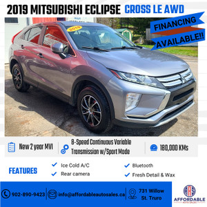 2019 Mitsubishi Eclipse Cross LE