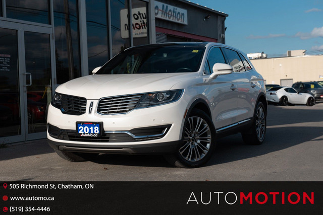 2018 Lincoln MKX Reserve in Cars & Trucks in Chatham-Kent