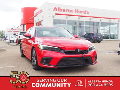 2022 Honda Civic Sedan Touring. Navi. SiriusXM. Remote Start. Su in Cars & Trucks in Edmonton