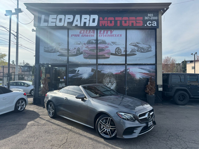 2018 Mercedes-Benz E-Class E 400 4MATIC Cabriolet, Camera, Leath in Cars & Trucks in Mississauga / Peel Region
