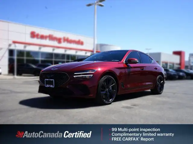 2023 Genesis G70 3.3T Sport | Winter Tires | Tint dans Autos et camions dans Hamilton - Image 2