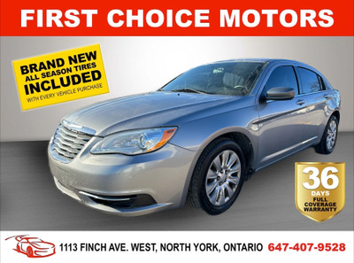 2013 CHRYSLER 200 LX ~AUTOMATIC, FULLY CERTIFIED WITH WARRANTY!!