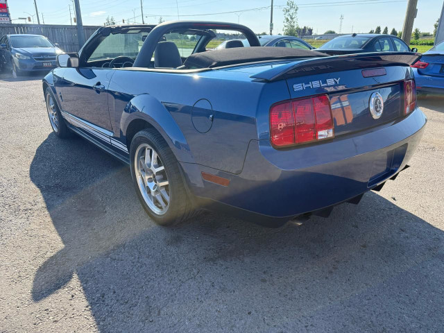 2008 Ford Mustang SHELBY GT500 CONV, ONLY 13,000KMS, MINT,CERT in Cars & Trucks in London - Image 2