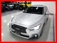 2019 INFINITI Q50S SIGNATURE EDITION CARFAX VERIFIED, CLEAN TITLE 77,000KM AUTOMATIC TRANSMISSION SI... (image 2)
