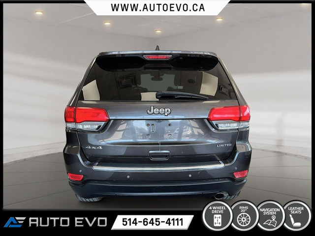 2018 Jeep Grand Cherokee LIMITED 4X4 CUIR * TOIT * MAGS * TOUT E in Cars & Trucks in City of Montréal - Image 3