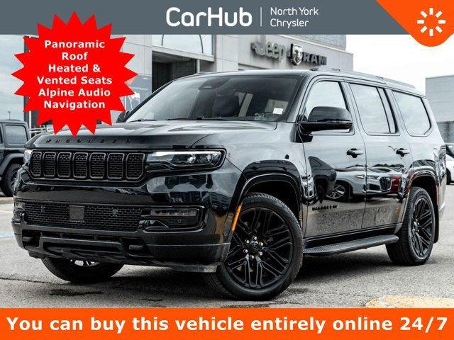 2024 Jeep Wagoneer Series II Carbide Panoroof Heated Vented in Cars & Trucks in City of Toronto