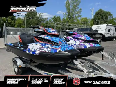 2011 SEADOO GTI 155 RXPX 255 LE KIT KIT COMPLET POUR 11 999$ (SEADOO ET REMORQUE) 2011 SEADOO GTI 15...