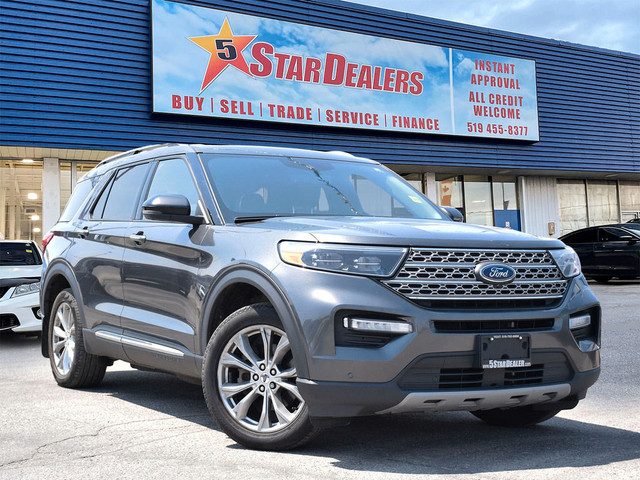  2020 Ford Explorer NAV LEATHER PANO ROOF MINT! WE FINANCE ALL C in Cars & Trucks in London