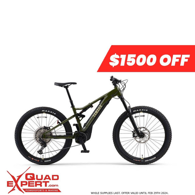 Yamaha eBike - YDX Moro 05 Large $1500 Off until May 31 in Scooters & Pocket Bikes in Ottawa