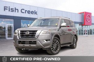 2021 Nissan Armada Platinum | One Owner | No Accidents | Captain's Chairs