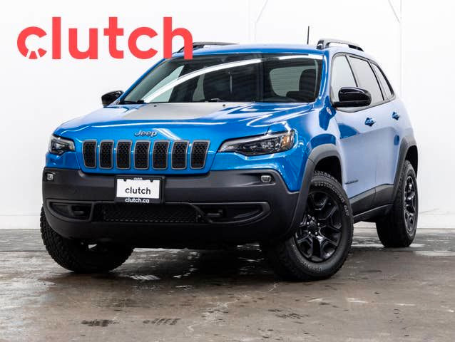 2022 Jeep Cherokee Trailhawk 4x4 w/ Apple CarPlay & Android Auto in Cars & Trucks in Ottawa