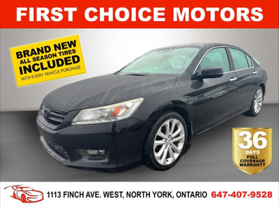 2015 HONDA ACCORD TOURING ~MANUAL, FULLY CERTIFIED WITH WARRANTY