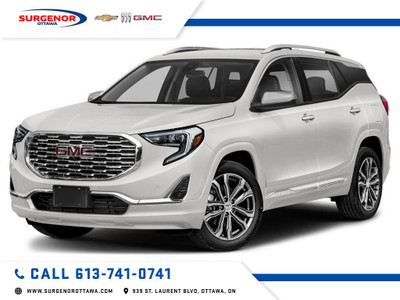 2018 GMC Terrain Denali - Navigation - Leather Seats - $192 B/W