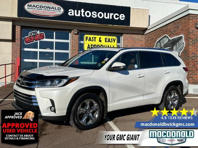 2017 Toyota Highlander Limited - Navigation - Sunroof - $251 B/W in Cars & Trucks in Moncton