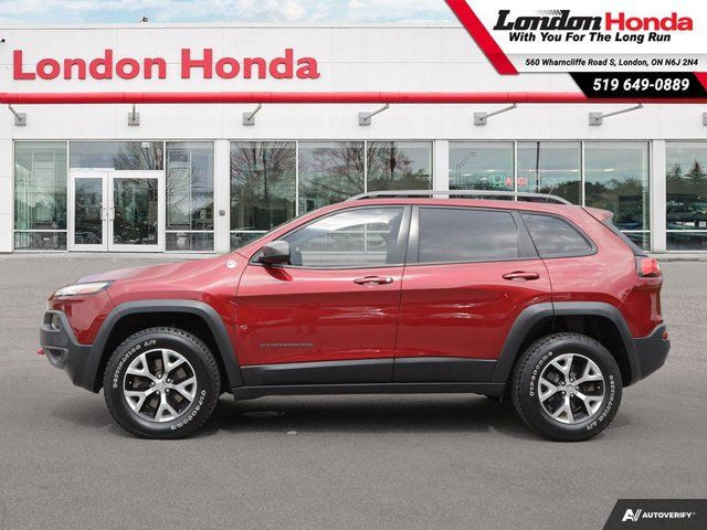 2015 Jeep Cherokee Trailhawk | Clean Carfax | Full Service in Cars & Trucks in London - Image 3