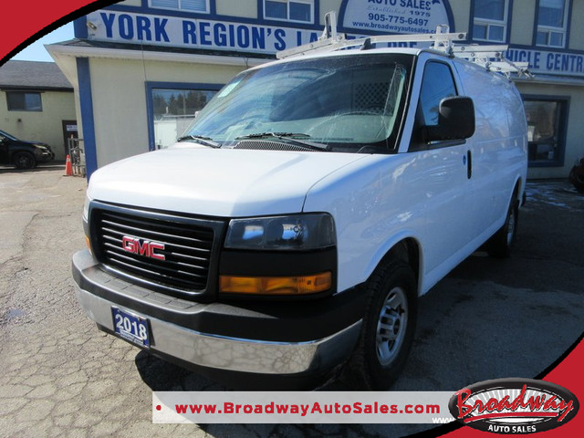 2018 GMC Savana 3/4 TON CARGO MOVING 2 PASSENGER 6.0L - V8.. TOW in Cars & Trucks in Markham / York Region