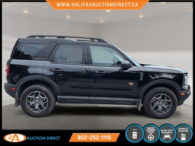 2022 Ford Bronco Sport Badlands BADLANDS. 4 X 4. LEATHER! SUN... in Cars & Trucks in Bedford - Image 4
