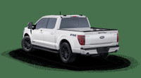 This brand new STAR WHITE METALLIC 2025 FORD F-150 LARIAT is powered by a 3.5L POWERBOOST HYBRID ENG... (image 1)