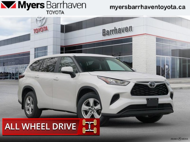 2024 Toyota Highlander LE - Heated Seats - Apple CarPlay in Cars & Trucks in Ottawa
