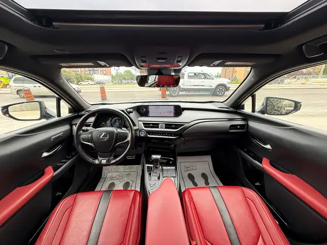2019 Lexus UX 250h F SPORT | RED LEATHER | HYBRID in Cars & Trucks in City of Toronto - Image 3