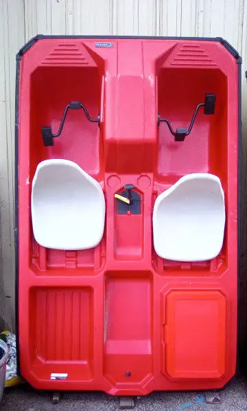 Contour Pedal Boat - model Commodore.Large full size 2 seater with fully adjustable seats. Storage b...