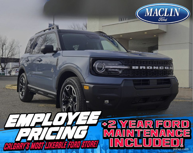 2025 Ford Bronco Sport OUTER BANKS | TECH PACKAGE | MOONROOF | in Cars & Trucks in Calgary