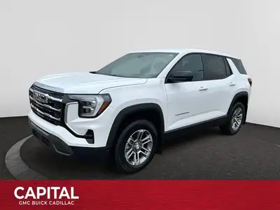 This 2025 GMC Terrain in Summit White is equipped with AWD and Turbocharged Gas I4 1.5L/-TBD- engine...