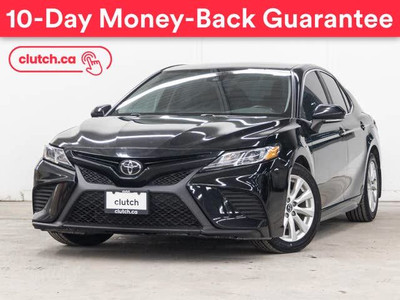 2019 Toyota Camry SE w/ Apple CarPlay, Bluetooth, Rearview Cam