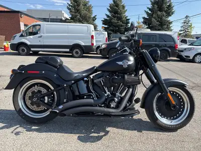 Check out this 2017 CANADIAN Harley-Davidson 110ci Fat Boy S with only 20,236kms. Be sure to follow...