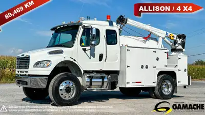 Heavy truck / Camion lourd - # STOCK: C-35760 2013 FREIGHTLINER M2 106 4X4 UNITÉ DE SERVICE 2013 FRE...