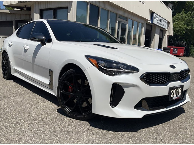2018 Kia Stinger GT LIMITED - RED LTHR! NAV! 360 CAM! BSM! HUD! in Cars & Trucks in Kitchener / Waterloo
