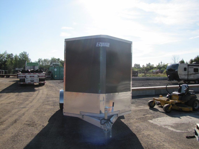 Mission Trailers 6X12 Aluminum V-Nose Cargo Trailer in Cargo & Utility Trailers in Peterborough - Image 2