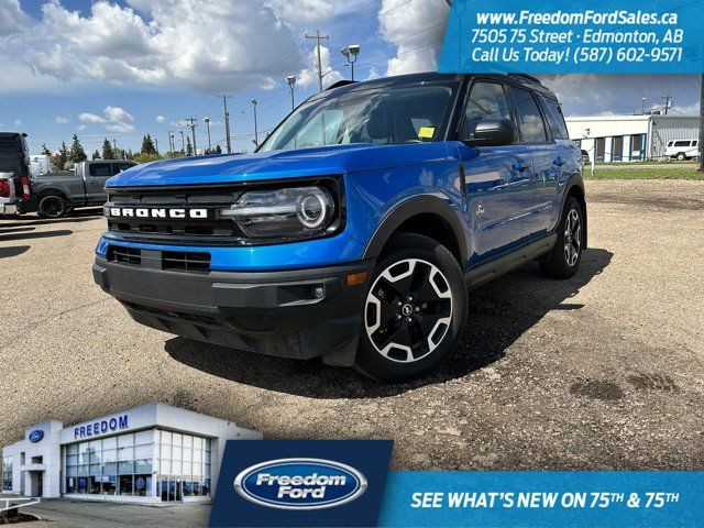 2022 Ford Bronco Sport Outer Banks | Rear Cam | Heated Seats in Cars & Trucks in Edmonton