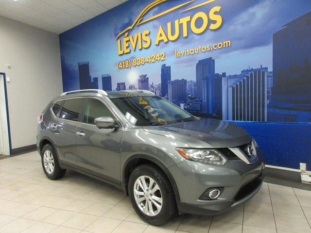NISSAN ROGUE 2016 SV AWD GPS TOIT PANO CAMERA 360 SEULEMENT 1336 in Cars & Trucks in Lévis - Image 3