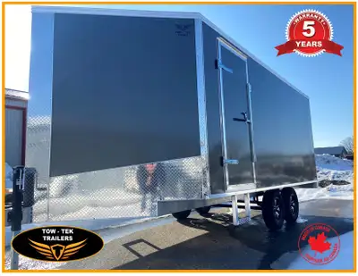 For sale is a Tow Tek Trailers 8.5 x 16 Striker snowmobile / Cargo trailer. You are buying the best-...