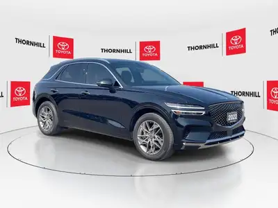 Thornhill Toyota Proudly Presents This Black 2022 Genesis GV70 with 2.5T ADVANCED AWD Package, Featu...