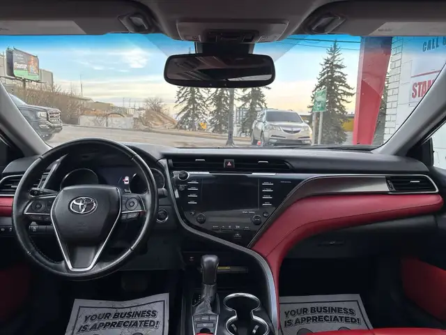 2019 Toyota Camry XSE | RED LEATHER INTERIOR | HEATED SEATS | SU in Cars & Trucks in Calgary - Image 12