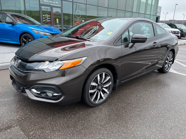 2014 Honda Civic Coupe  EX-L - LOW KMS!!!! in Cars & Trucks in Calgary - Image 2