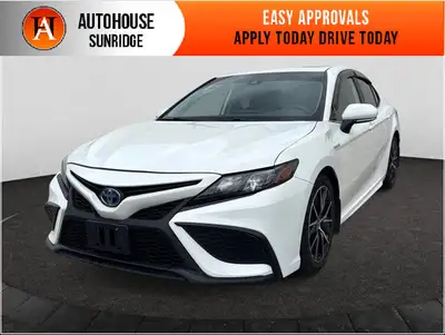 2021 TOYOTA CAMRY HYBRID SE WITH 58998 KMS, LANE ASSIST, BACK UP CAMERA, BLIND SPOT DETECTION, DRIVE...