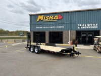 Miska 5 Ton Equipment Float Trailer