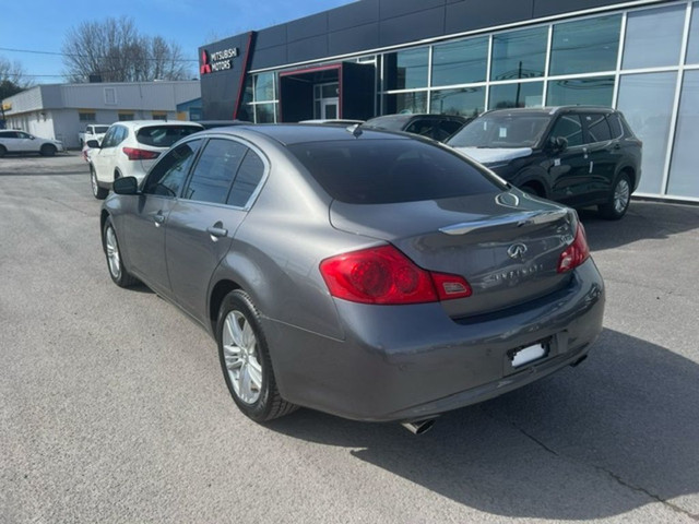  2012 Infiniti G37 X AWD. CUIR. TOIT OUVRANT. BLUETOOTH in Cars & Trucks in Saint-Jean-sur-Richelieu - Image 4