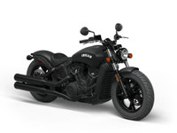  2023 Indian Motorcycles Scout® Bobber Sixty ABS Black Smoke